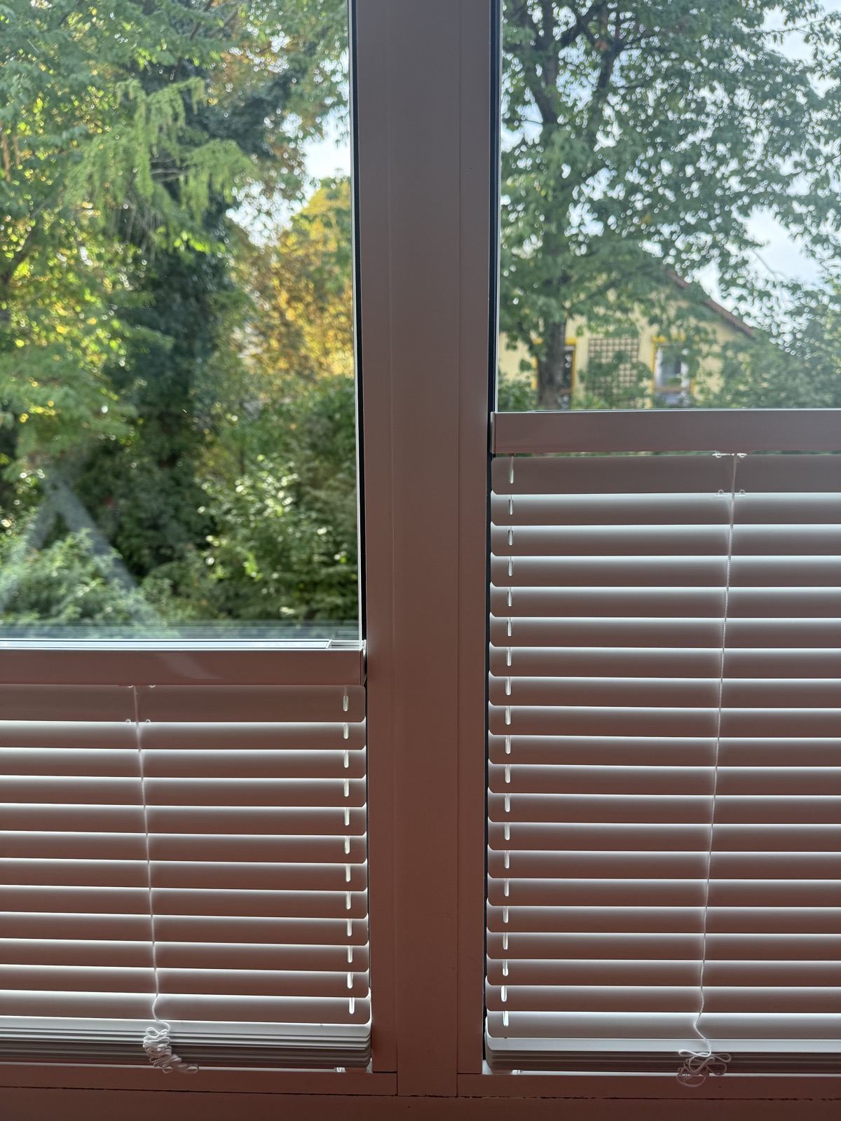 Außenjalousien, Detailansicht